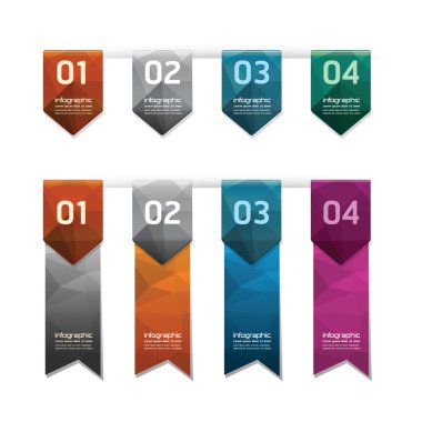 modern renkli tasarım düğmesini