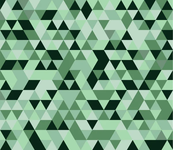 Modern Grön Triangel Geometrisk Bakgrund Vektor — Stock vektor