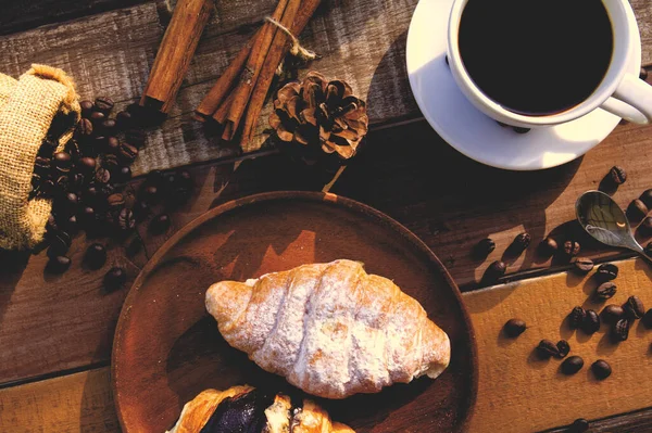 Taza Café Caliente Fondo Mañana — Foto de Stock