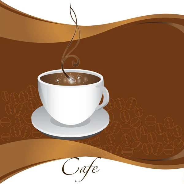 Menu de café para você café — Vetor de Stock