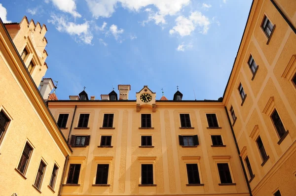 Courtyard of Konopiste Castle — Stock Photo, Image