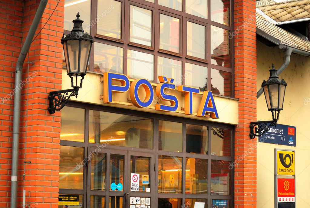 Czech Post office Stock Editorial Photo © AnnaNouvier 22036505