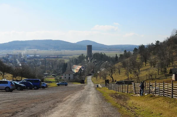 Çek Cumhuriyeti'nde Zebrak Ortaçağ Kalesi — Stok fotoğraf
