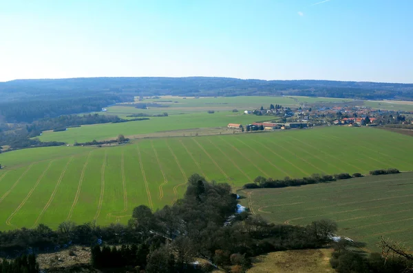 Czech Republic rural landscape — Stock Photo, Image