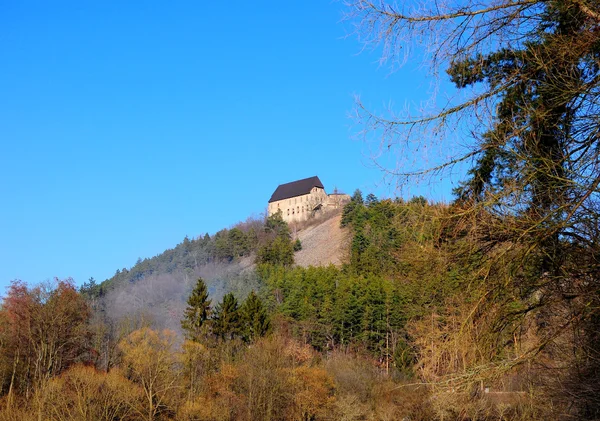 Tocnik castle in Czech Republic — Stock Photo, Image