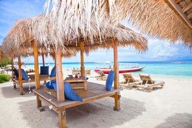 gili Adaları, trawangan plaj geri kalan köşk