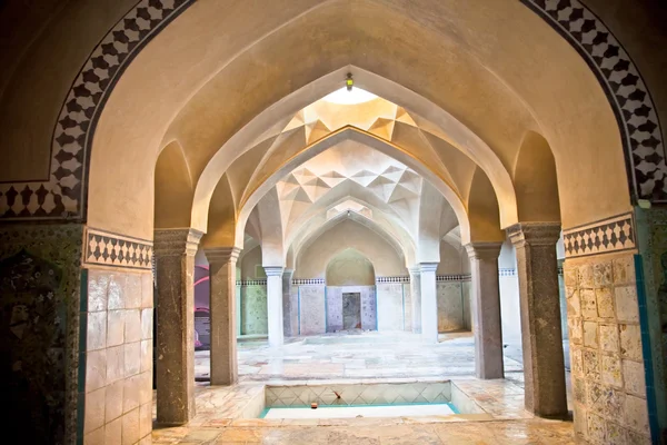 Историческая баня Хаммам-э Али Голи Ага, Исфахан, Иран — стоковое фото