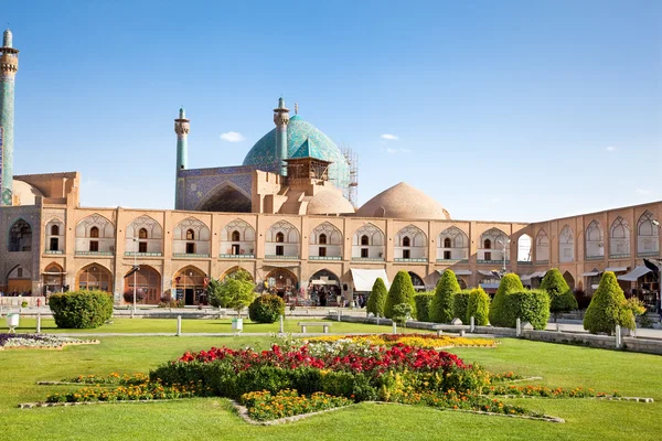 Jame abbasi mešita na naqsh-i jahan square, Isfahán — Stock fotografie