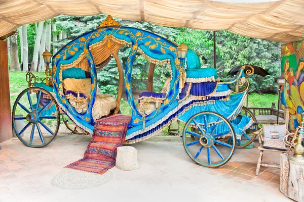 Royal coach in Saad Abad complex, Tehran Royalty Free Stock Images