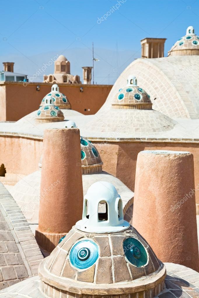 Roof of Hammam , Kashan , Iran