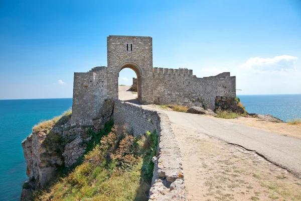 De ingang van citadel kaliakra in Bulgarije. — Stockfoto