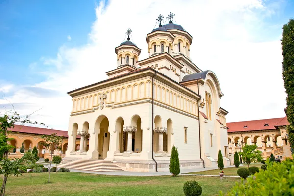 Коронація архієпископ собору, Алба-Юлія, Румунія — стокове фото