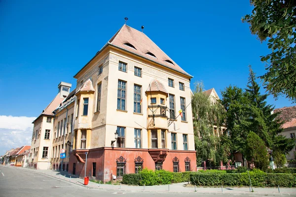 Arquitectura antigua en Medias, Transilvania, Rumania —  Fotos de Stock