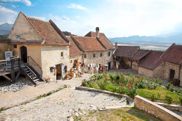 Rasnov Cytadeli, w pobliżu brasov, Rumunia — Zdjęcie stockowe