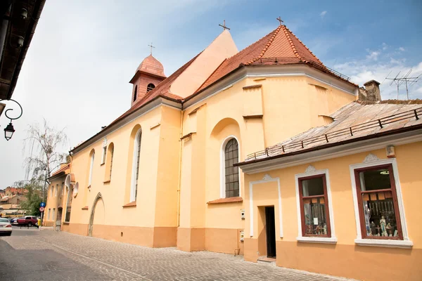 Sf.ioan klasztor franciszkanów w brasov, Rumunia — Zdjęcie stockowe