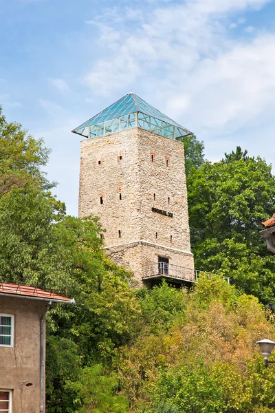 Черная башня в Брашове, Трансильвания, Румыния — стоковое фото