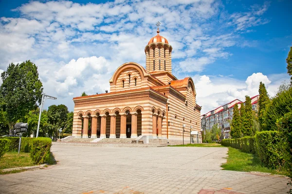 Iglesia Metropolitana, Targoviste, Rumania . — Foto de Stock