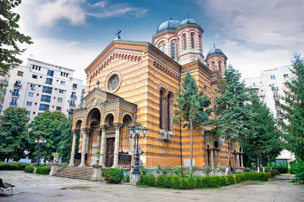 Церковь Домниты Баласы в Бухаресте — стоковое фото