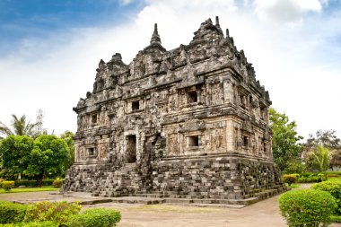 Candi sari Budist tapınağı Java. Endonezya.