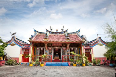 klenteng poncowinatan Çince tapınakta yogyakarta, java.