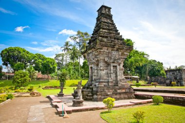 Candi penataran Tapınağı'blitar, Endonezya.