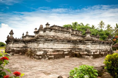 Candi penataran tapınak blitar, Doğu java, idonesia.