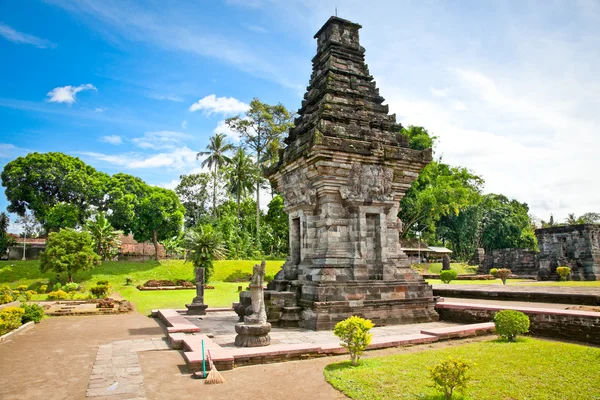 Candi penataran chrám v městě blitar, Indonésie. — Stock fotografie