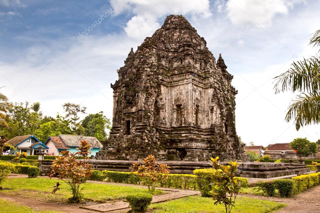 Candi Kalasan buddhist temple in Prambanan valley on Java. Indo