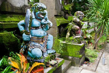 geleneksel balinese savaşçı canavar güvenli Tapınağı