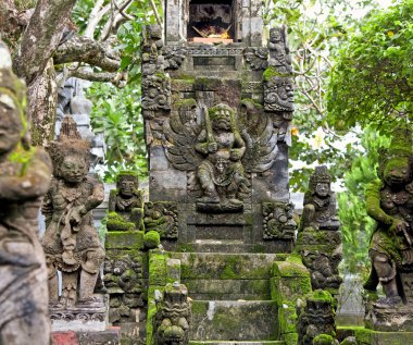 geleneksel balinese Ejderha canavara güvenli Tapınağı, bali