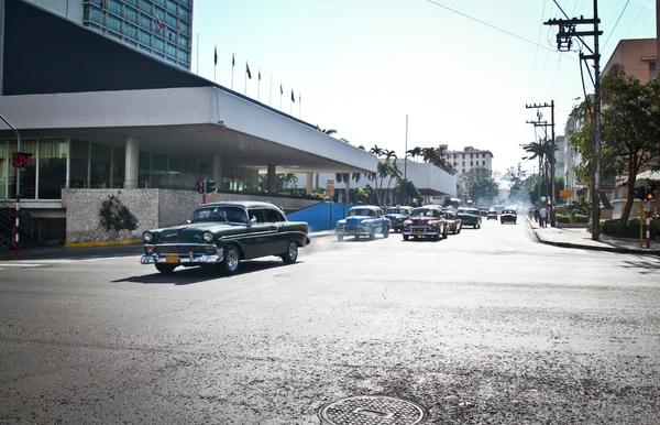 Veteránem v havana, Kuba — Stock fotografie