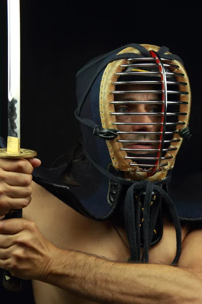 Kendo vechter — Stockfoto