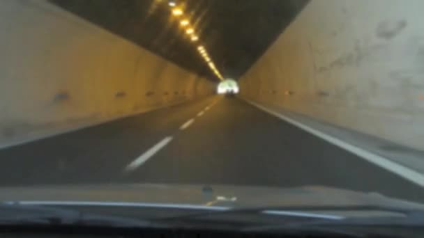 Túnel rodoviário — Vídeo de Stock