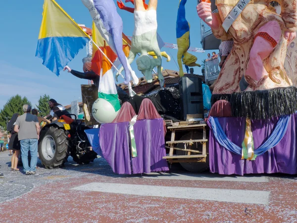 Carnaval float — Stockfoto