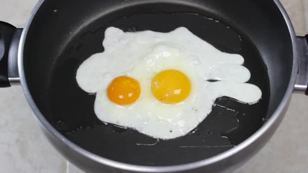 Due uova. — Video Stock