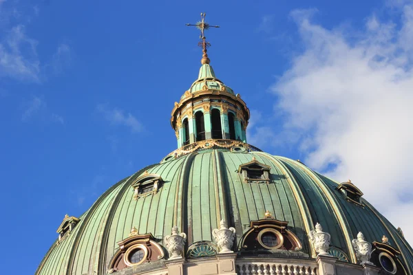 Iglesia de mármol en Copenhague — Foto de Stock