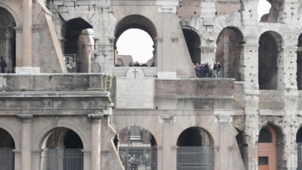 Coliseu em Roma — Vídeo de Stock