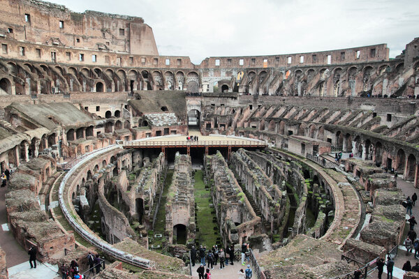 The ancient Colosseo