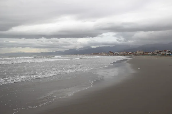 Viareggio brzeg — Zdjęcie stockowe