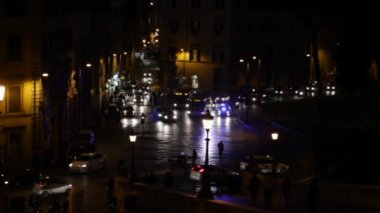 Şehir crossroads görünümünü