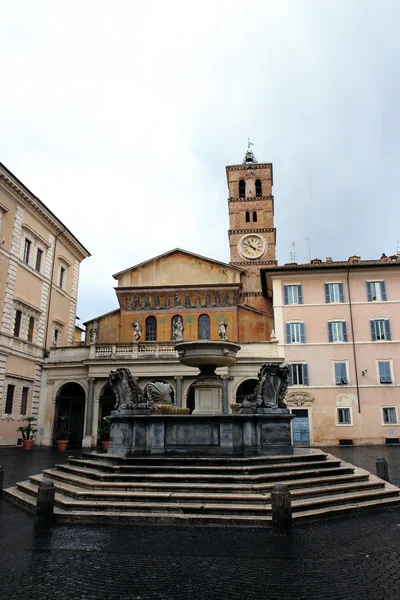 Saint Mary in Trastevere — Stock Photo, Image