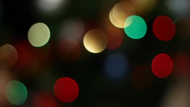 Noel ağacı süslemeleri — Stok video
