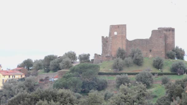 Замок Скарлино — стоковое видео