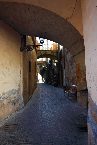 Alley in Orvieto — Stock Photo, Image