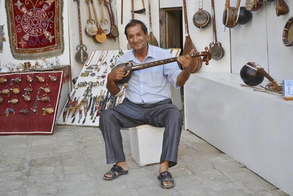 O'zbek Musician — Stock Photo, Image