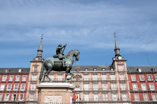 Plaza Mayor in Madrid — Stockfoto