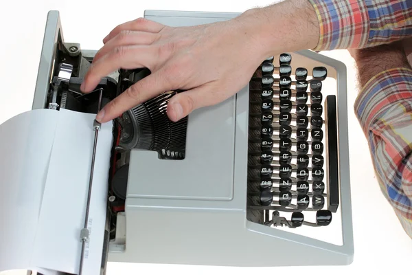 Oude typemachine — Stockfoto