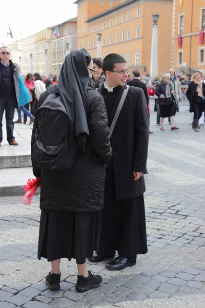 Papst-Installation — Stockfoto