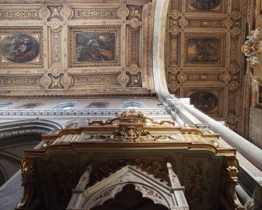 san januarius Napoli Barok minber