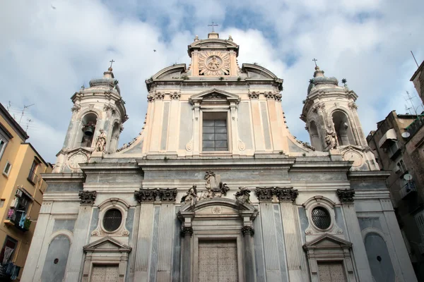 A Igreja dos Girolamini em Nápoles — Fotografia de Stock